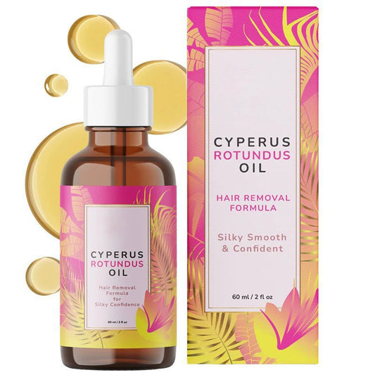 Sproforge Beauty Cyperus Rotundus Oil for Natural Hair Reduction - 60ml/2oz
