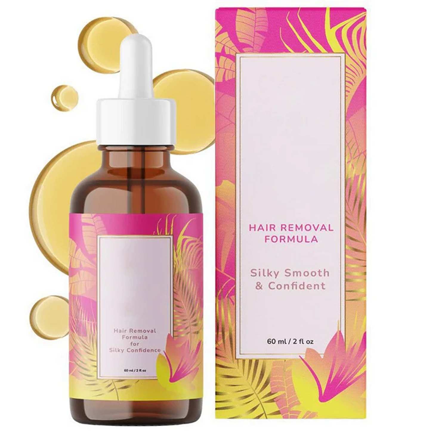 Hair Removal Essence Oil for Natural Hair Reduction - 60ml/2oz