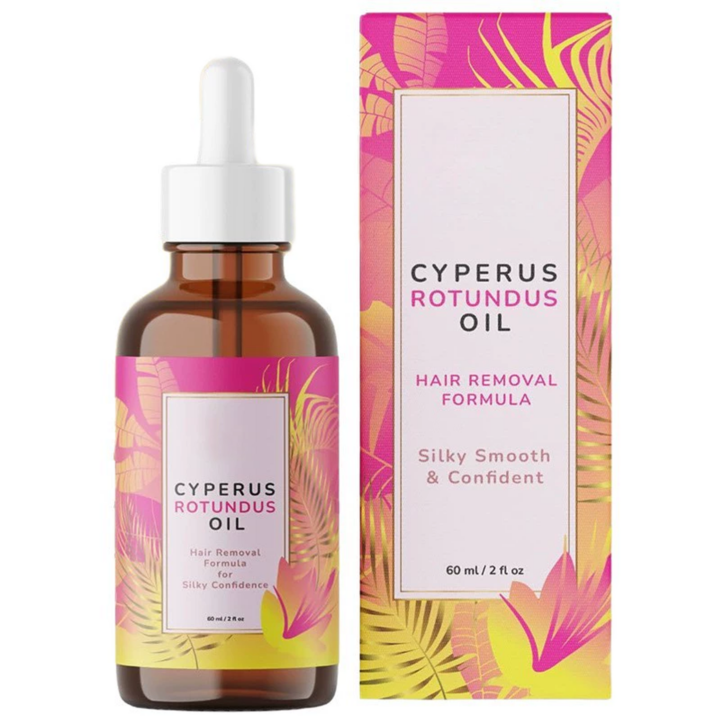 Sproforge Beauty Cyperus Rotundus Oil for Natural Hair Reduction - 60ml/2oz