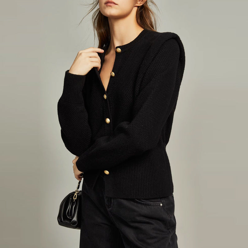 Knitted Cardigan Coat