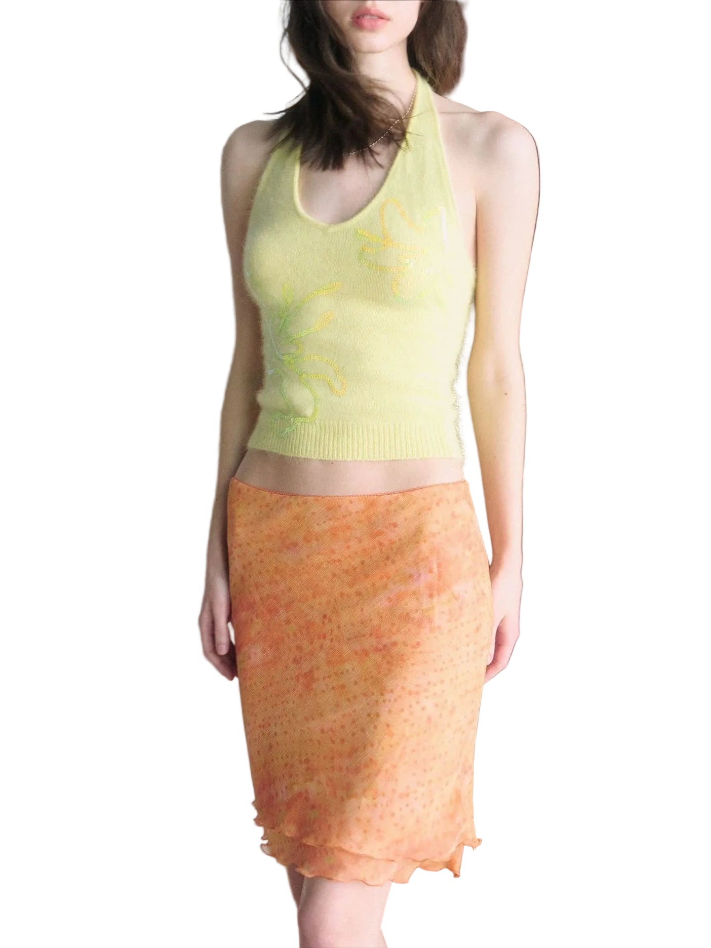 Orange Print