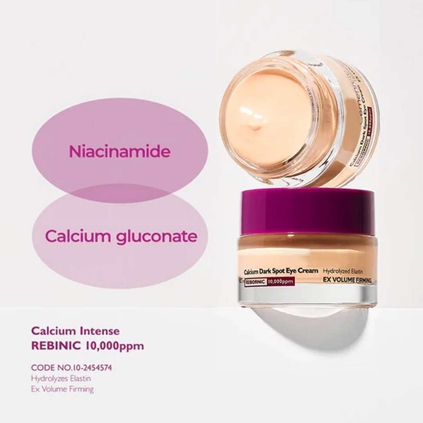 Sproforge Calcium Dark Spot Eye Cream | Dark Circle, Anti-aging, Sagging, Elasticity
