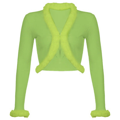 Popular Short Furry Top